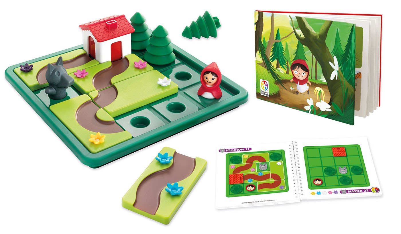 KTC00891 - Little Red Riding Hood Deluxe - Find The Path To Grandma! - 1