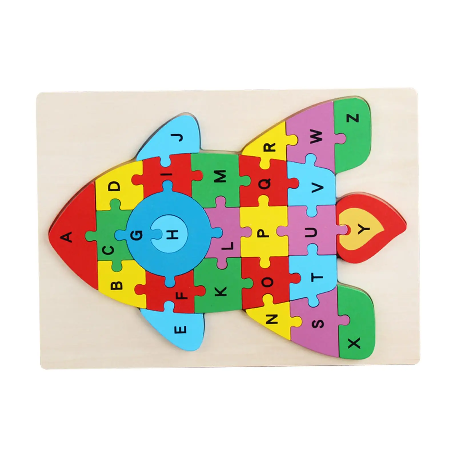 KTC01197 - Wooden Chunky Puzzle - Rocket (26 Pieces) - 0