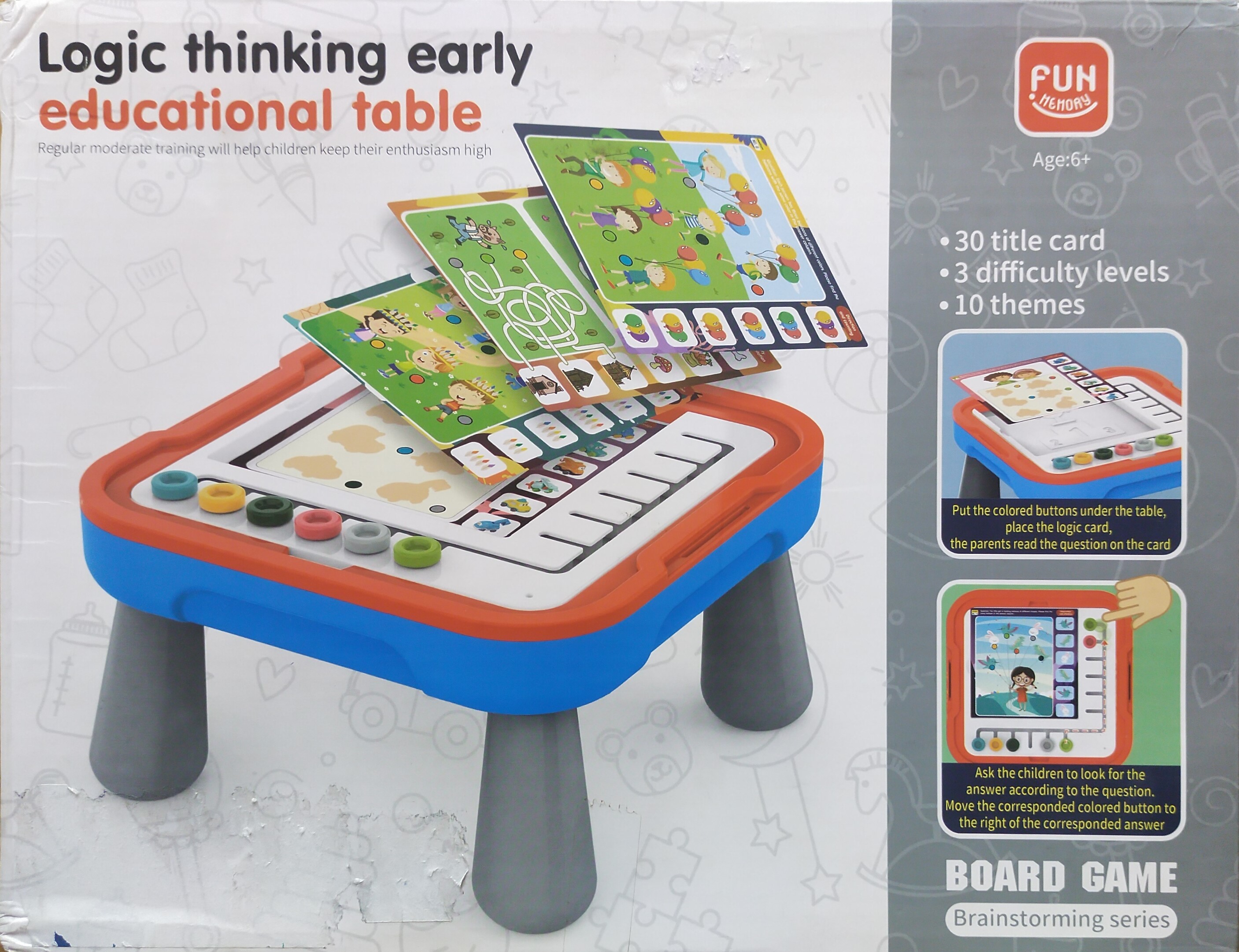 KTC01220 - Logic Thinking Early Educational Table - 0