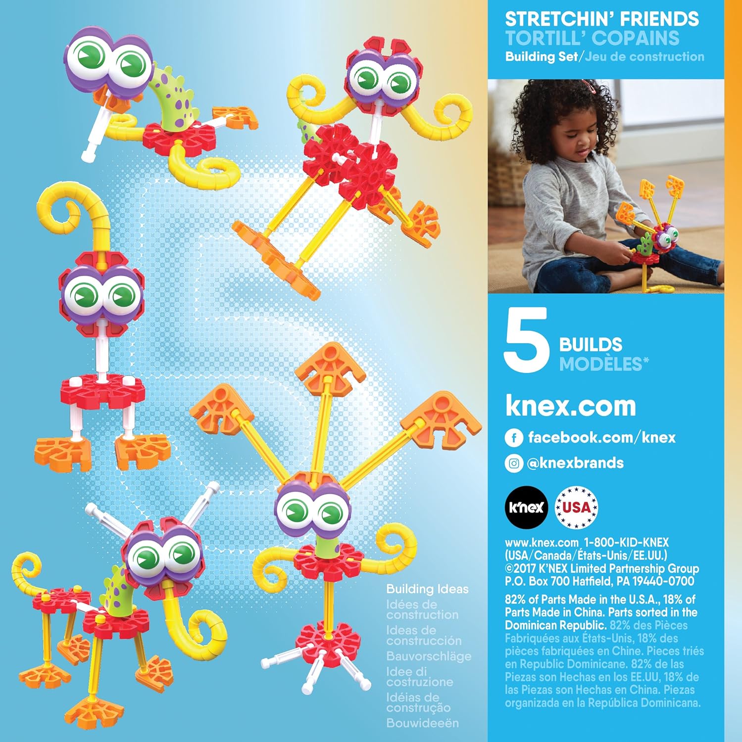 KTC01246 - Kid K'Nex Stretchin' Friends Building Set - 1