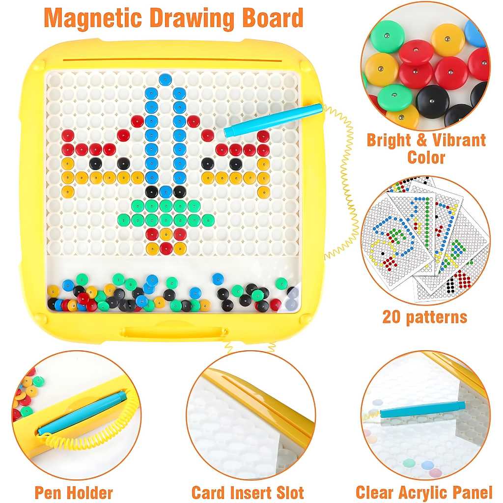 KTC01264 - 2 In 1 Magnetic Pen Drawing Board And Path Finder Game - 2