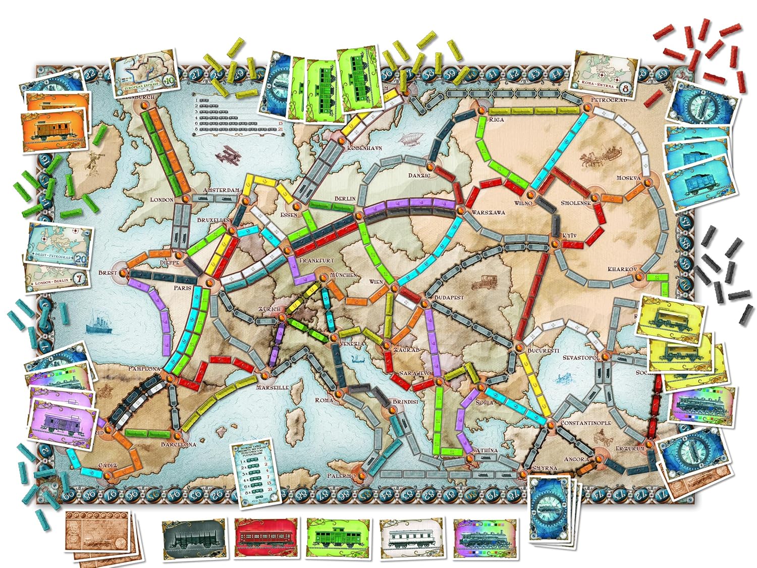 KTC01270 - Ticket To Ride - Europe - 2
