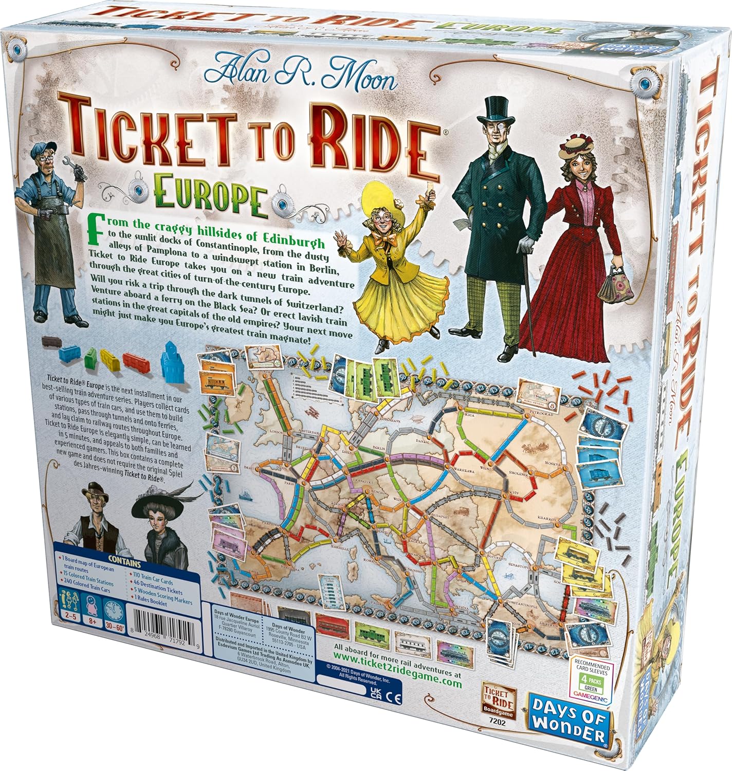 KTC01270 - Ticket To Ride - Europe - 3