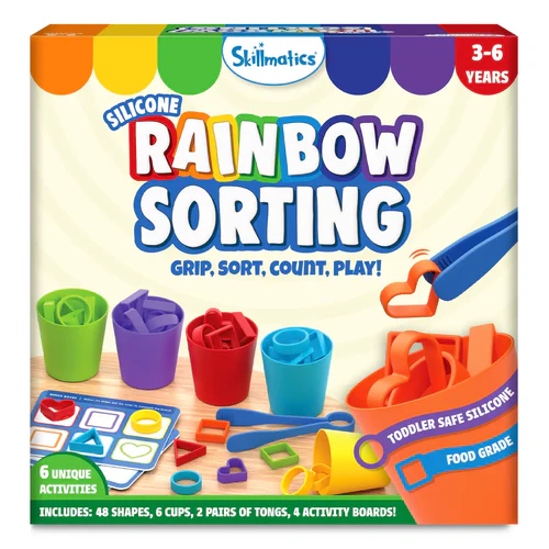 KTC01275 - Silicone Rainbow Sorting | Sorting, Counting & Sequencing Toy